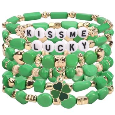 Imagem de Budsmile Pulseiras de contas elásticas boêmias para mulheres boho multicamadas conjunto de pulseiras empilháveis para meninas multicolorido charme artesanal joias presentes, stretch, Vidro, Sem pedras