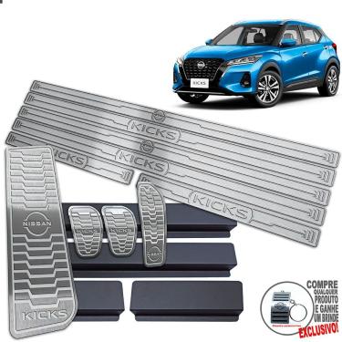 Imagem de Descanso Pedaleira Manual Soleira Kicks 2022 / Prata