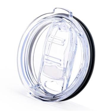 Imagem de Prurex Tampa de substituição para copo YETI Rambler, Atlin, SUNWILL Cup, tampas à prova de respingos resistentes a respingos para boca de copo de 8 cm