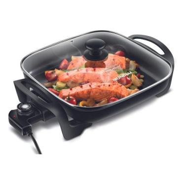 Imagem de Panela Elétrica Multicook 1200w Pe-49 Preto Mondial Frequência 60, 220