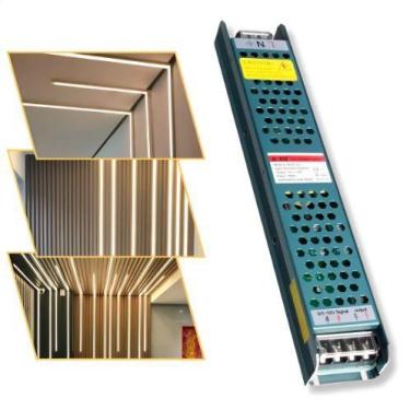 Imagem de Fonte Driver Dimerizável Para Fitas Led 12v 120w Ip20 10a - VLED