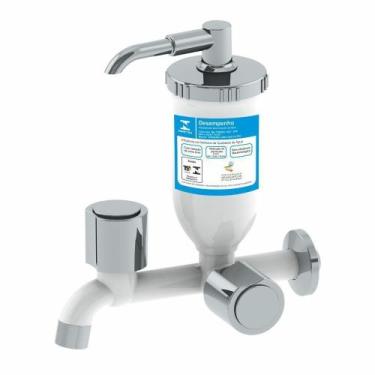 Imagem de Torneira Abs Filtro Cozinha Parede Fixa - 2159 C40 - INJETPLAST, Branc