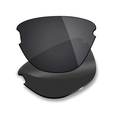 Imagem de Mryok Lentes de substituição UV400 para óculos de sol Oakley Frogskins Lite OO9374, HD Polarized, proteção UV, resistente a impactos e ajuste perfeito - Stealth Black
