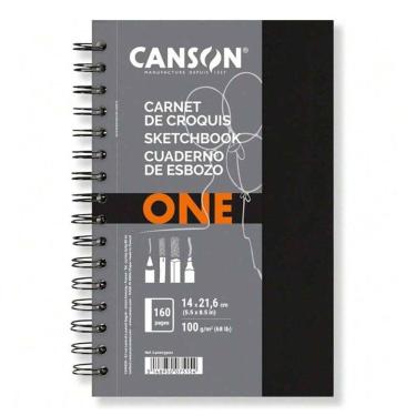 Imagem de Caderno Sketchbook Espiral One 80 Folhas - Canson