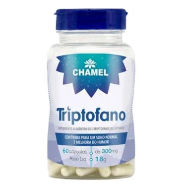 Imagem de Triptofano  60 cápsulas de 30mg   Chamel
