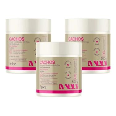 Imagem de KIT APICE 03 UN ATIVADOR E MODELADOR CACHOS 500G NOVA FRAGÂNCIA