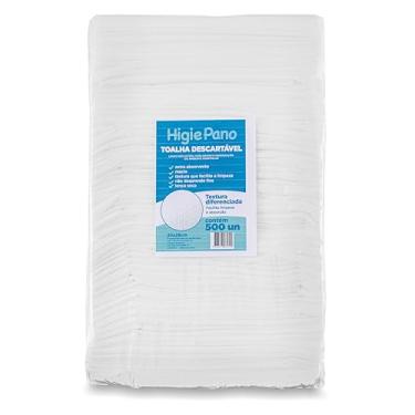 Imagem de 500Un Lenço Multiuso HigiePano - Toalha para Banho de Leito e Limpeza - Prático e Eficiente para Cuidados Diários