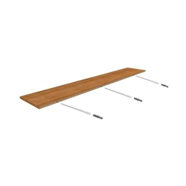 Imagem de Prateleira 120x15 ou 120x10 15mm Com suporte invisível(120x10)