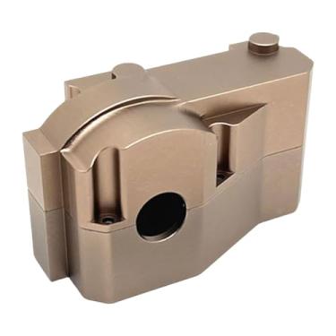 Imagem de oshhni Tampa de caixa de engrenagens de metal, peças de reposição, alumínio, faça você mesmo, acessório resistente, brinquedos, hobby, substituição para 7303, Azul