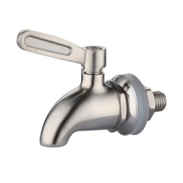 Imagem de HAKIDZEL Torneira de barril de vinho de aço inoxidável fácil instalação manutenção para casa bar hotel restaurante uso válvula de design resistente