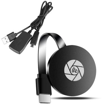 Imagem de Adaptador de streaming HDMI sem fio, dongle Miracast Hdmi, compatível com telefone/tablet/PC para HDTV/projetor, filmes/programas/TV ao vivo, Airplay/Miracast/DLNA-1