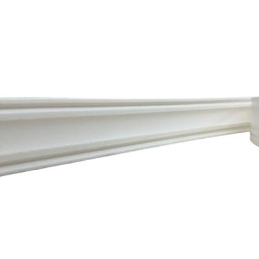 Imagem de Moldura Rodameio Eva Autocolante Flexível Terr 5cmx8mm Branco - 20 Metros