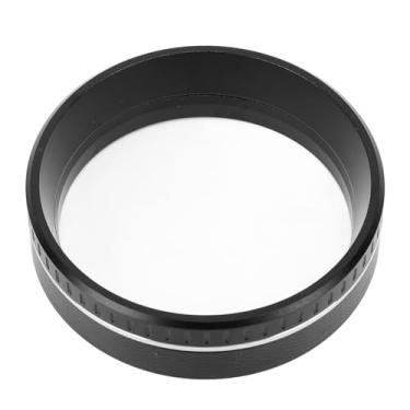 Imagem de Pilipane Funil de dosagem magnética de café, liga de alumínio, anel dosador de pó de café antivoador para máquina de café Portafilter preto 17 mm de altura (54 mm)