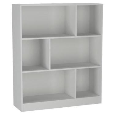 Imagem de Estante Para Escritorio Gamer B25 Branco Novam Branco - NOVA MOBILE