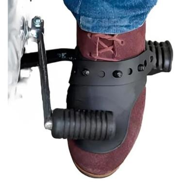 Imagem de Motopé Protetor de Calçados para Motociclistas, Compatível com Tênis, Sapatos e Botas, Leve e Flexível