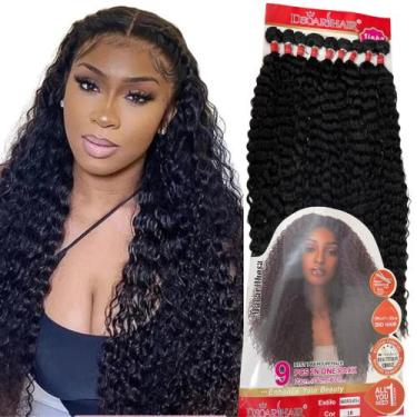 Imagem de Cabelo Cacheado Para Entrelace Bio Fibra Maravilhosa 80 Cm - Mhair, Pr