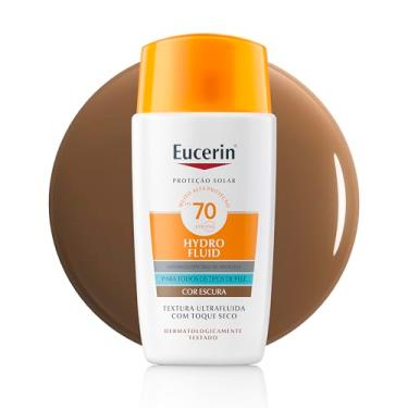 Imagem de Eucerin Protetor Solar Hydro Fluid Facial Cor Escura FPS70 50ml