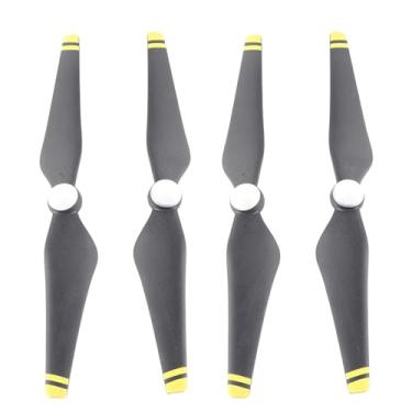 Imagem de Estink 2 Pares Phantom 3 Propellers de Drones Aperto Com o Desempenho de Redução de Ruído para Tempo Mais Fácil de Instalar (borda amarela)