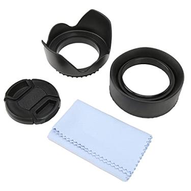 Imagem de Acouto Capa de Lente de Borracha Dobrável Conjunto de Capa de Lente 4 Em 1 Com de de Borracha Conjunto de de e de de Pano Com Câmera de e Acessórios para Fotográficas (49mm)