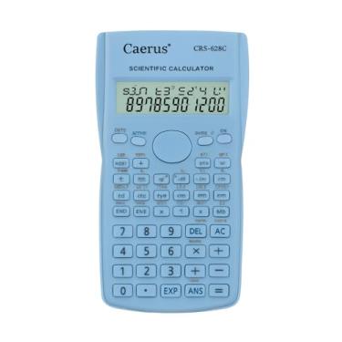 Imagem de Calculadora Científica, 240 Funções, Display de 10 Dígitos, display 2 linhas, Com Capa Protetora Disponível em Branco, Rosa, Azul e Verde (Azul)