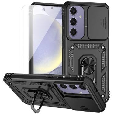 Imagem de Capa militar M MAIKEZI para Samsung Galaxy S24 FE de camada dupla