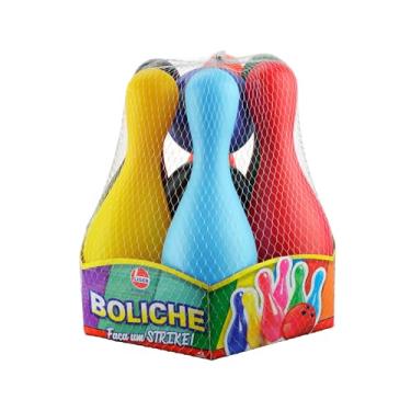 Imagem de Colorido C/6 Pinos 29Cm+2Bolas