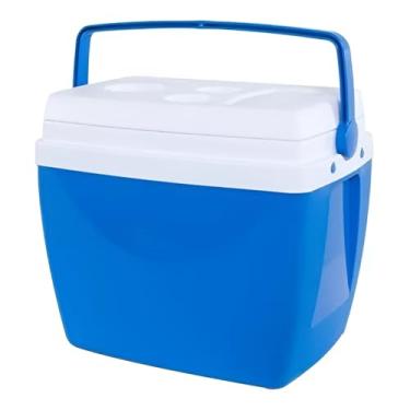 Imagem de Caixa Termica 34 Litros - Azul - Grande