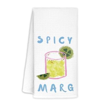 Imagem de Yhtrg Presentes para amantes de Margarita Toalhas de cozinha 40 x 61 cm, presentes de Margarita para mulheres, toalhas de mão decorativas, toalhas de chá modernas Margaritas para cozinha bar carrinho