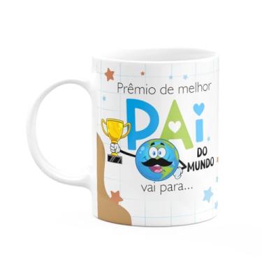 Imagem de JPS INFO, Caneca Pais - Prêmio de melhor pai do mundo - 325ml