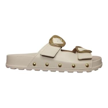 Imagem de Chinelo Papete Feminino Moleca Fivela Dourada 5436.440