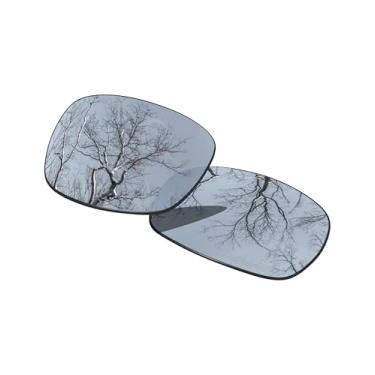 Imagem de ToughAsNails Lentes de reposição para óculos de sol Oakley Crosshair 2.0 OO4044 - HyperVision Plus Silver Chrome - Polarizadas Ultra