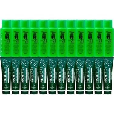 Imagem de Revenda 12 Pomada Massageadora Fisiofort + 12 Gel Detonador - Bio Inst