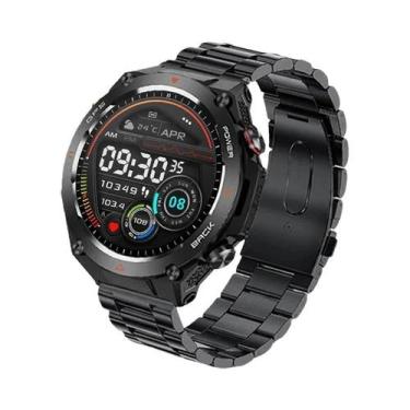 Imagem de Relógio Inteligente Militar GPS AMOLED De 1,43'' À Prova d'Água Com Pu