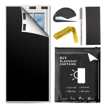 Imagem de Cortinas Para Escurecer Ambiente,Fechamento Magnético Proteção UV Corte Seguro Cortinados Ajustáveis,Blackout Para Ambientes Internos - Proteção Para Sono de Bebês, Crianças e Família