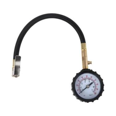 Imagem de Medidor De Desinflação De Pneus Profissional Com Mangueira De Inflar P