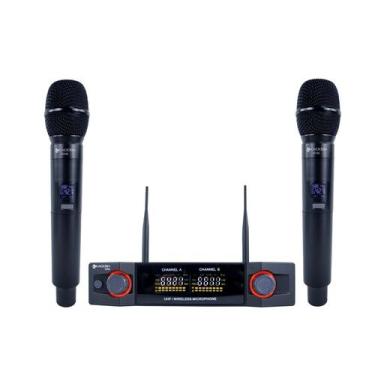 Imagem de Microfone Sem Fio Kadosh K-402M UHF Duplo
