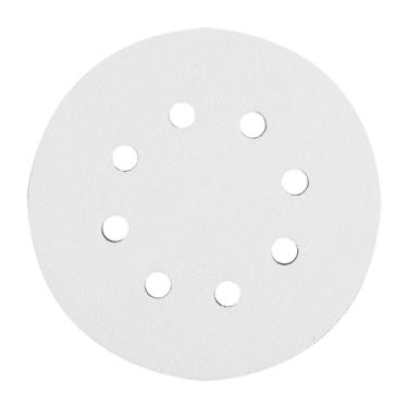 Imagem de SPYMINNPOO Almofadas de Lixa de Espuma de 4,9 Polegadas, Material de Esponja Premium Com Suporte de Gancho e Laço de 5 Furos para Lixadeira Orbital, Almofada de Redução de Ruído Antivibração para