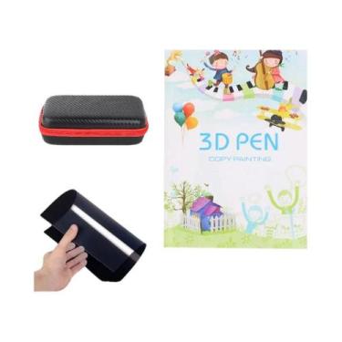 Imagem de Caneta De Impressão 3D Colorida Com Livro De Desenho Reutilizável, 40 