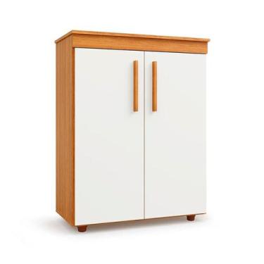 Imagem de Armário de Escritório Advantage 2 PT Freijó e Off White - Modern