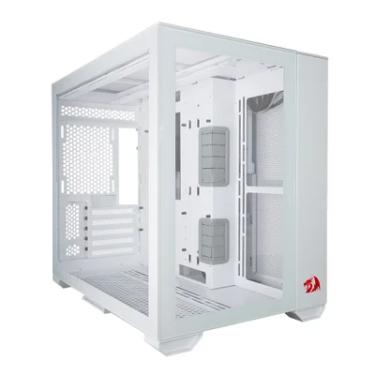 Imagem de Gabinete Gamer Lian Li O11 DYNAMIC Mini, Mini Tower, ATX, Painel lateral e frontal em Vidro Temperado, Branco - O11DMINI-RD-W
