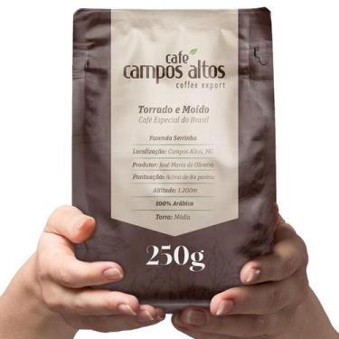 Imagem de Café Especial, Pacote de 250g moído, Arábica. Café Campos Altos