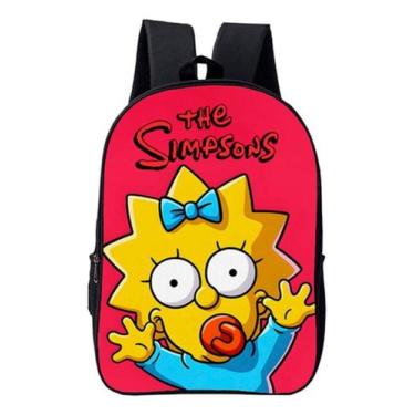 Imagem de Mochila Unissex Estampa Premium Desenho Divertido Sons Simp - Use Thuc
