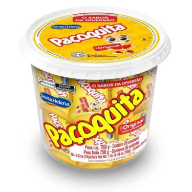 Imagem de Paçoca Rolha Paçoquita Embalada Santa Helena Pote 750g, Santa Helena