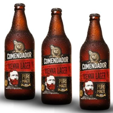 Imagem de Cerveja Comendador Vienna Lager 600ml - 3 unidades