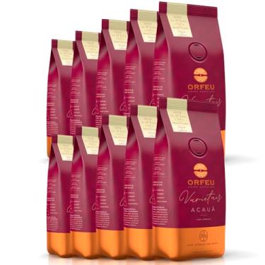 Imagem de Café em Grãos Premium Orfeu Acauã Kit 10 Pacotes de 250g