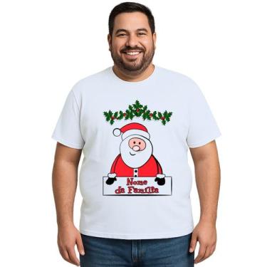 Imagem de Camiseta Natal Papai Noel Natalina Família Personalizada - UseP4, Bran