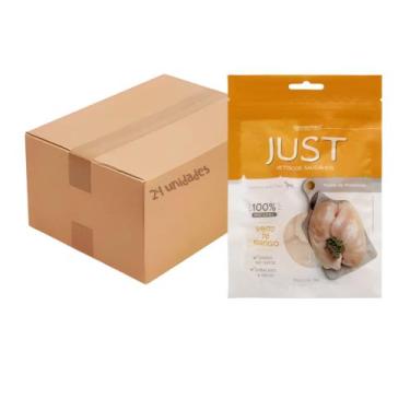 Imagem de Kit Petisco Just Peito de Frango Cães Gatos 55g 24 unidades - GERMANHA