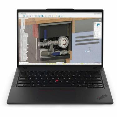 Imagem de Lenovo ThinkPad P14s Gen 6 21QT002EUS 36.8 cm Mobile Workstation - WUXGA - 60 Hz - Intel Core Ultra 7 2ª Geração 255H - 16 GB - SSD de 512 GB - Teclado Inglês - Preto - Chip Intel - 1920 x 1200