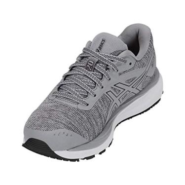 Imagem de ASICS Tênis de corrida feminino Gel-Cumulus 20 MX, Pedra cinza/preta, 35