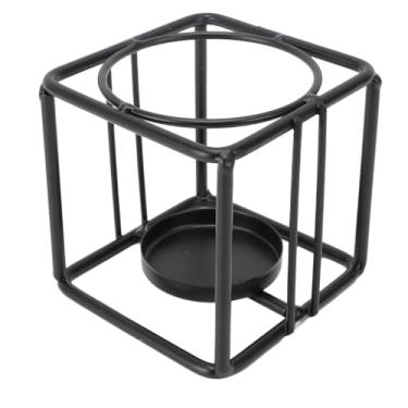 Imagem de Yinhing Porta-velas de Ferro para Luz de chá, Design Oco Elegante, Metal Tealight St e para Decoração de Casa Moderna, Peça Central de Mesa Elegante para Festas de Casamento ou Qualquer Ocasião